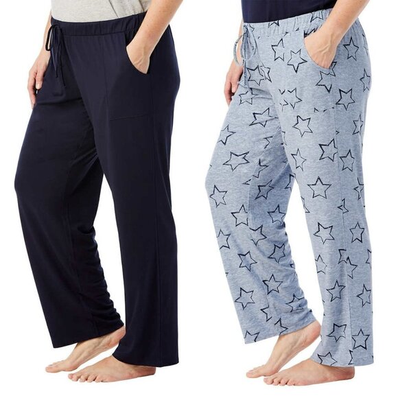 NWT Lucky Brand 2-Pack Lightweight Ultra Soft Relaxed Fit Lounge Pj Pants - Picture 6 of 7